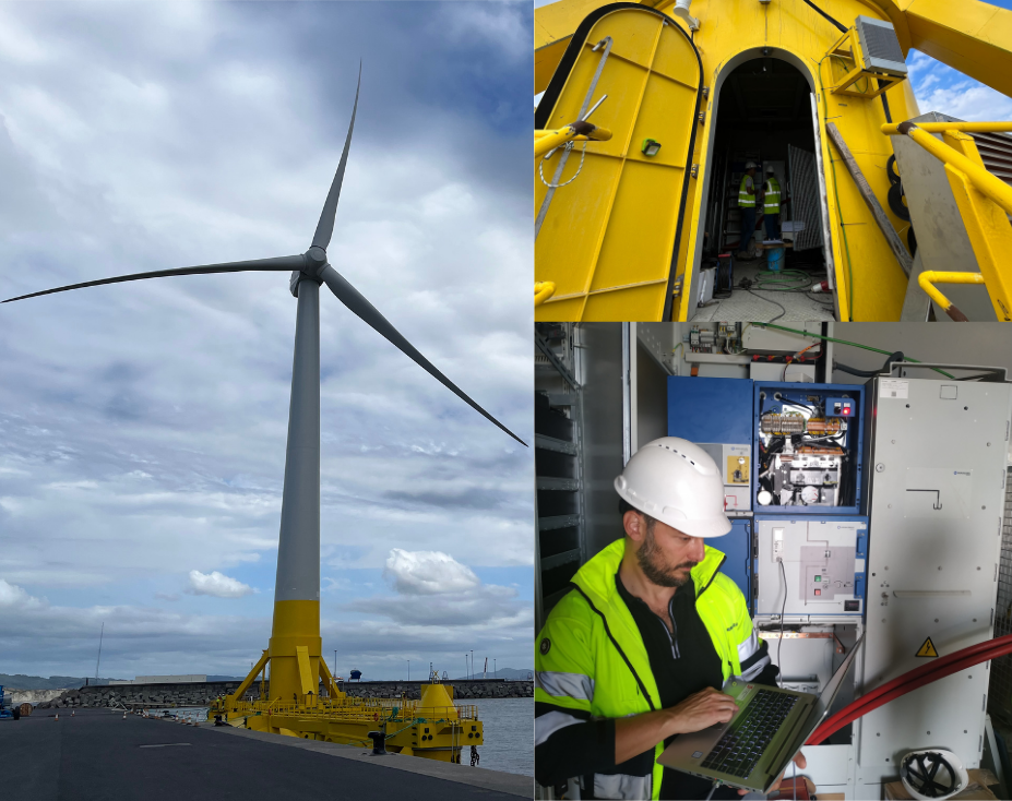 Our solutions for DemoSATH floating offshore wind turbine project